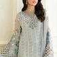 Anaita Sky Blue Fox Georgette Stitched Suit with Embroidery Sequence Work & Khatli Work