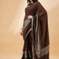 Brown Lycra Animal Print, Fancy Value Addition Fabric Saree - Norita Hit Design - Swadesiicart