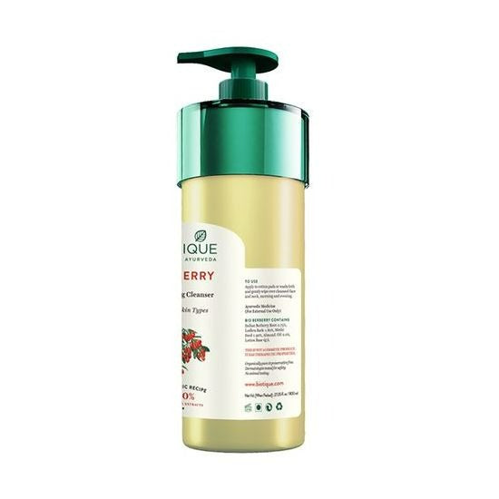 Biotique Berberry Milk Deep Cleanse Hydrating Makeup Remover For All Skin Types - Swadesiicart
