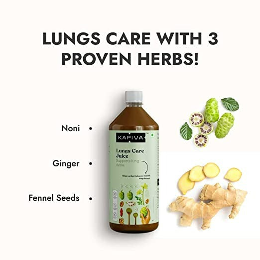 Kapiva Ayurveda Lungs Care Juice | Swadesiicart