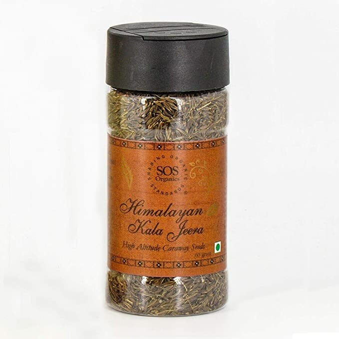 SOS Organics Himalayan Kala Jeera - Swadesiicart