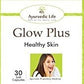 Ayurvedic Life Glow Plus Healthy Skin Capsules - Swadesiicart