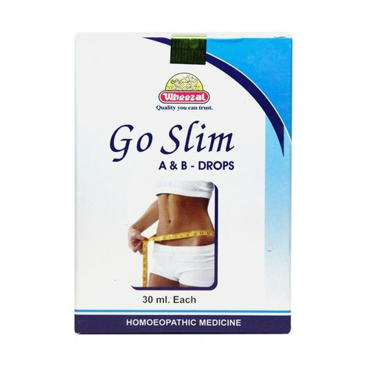Wheezal Homeopathy Go Slim A & B Drops | Swadesiicart