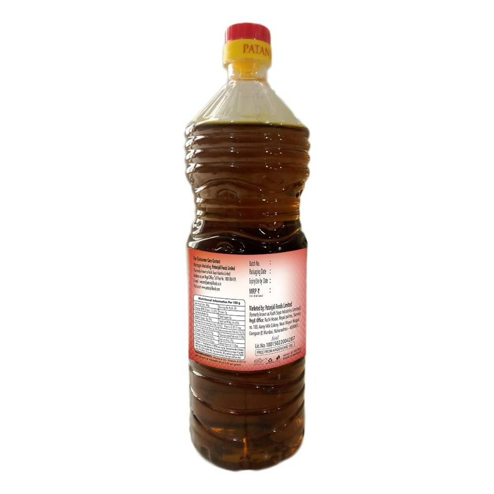 Patanjali Kachi Ghani Mustard Oil - Swadesiicart