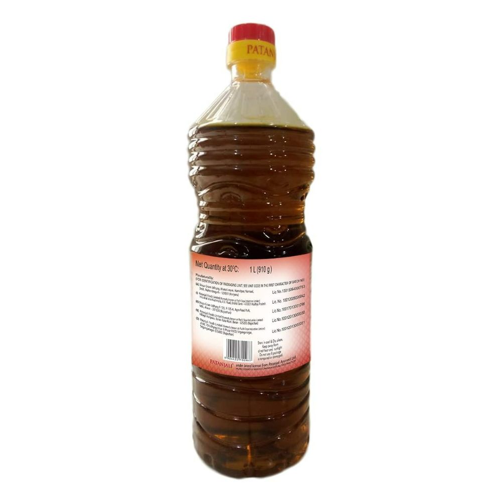 Patanjali Kachi Ghani Mustard Oil - Swadesiicart