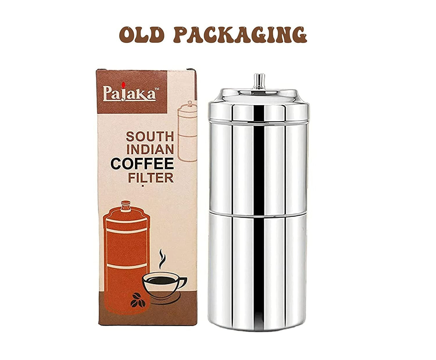 Pajaka South Indian Coffee Filter Stainless Steel Non-Electric Machine Small Size - Swadesiicart