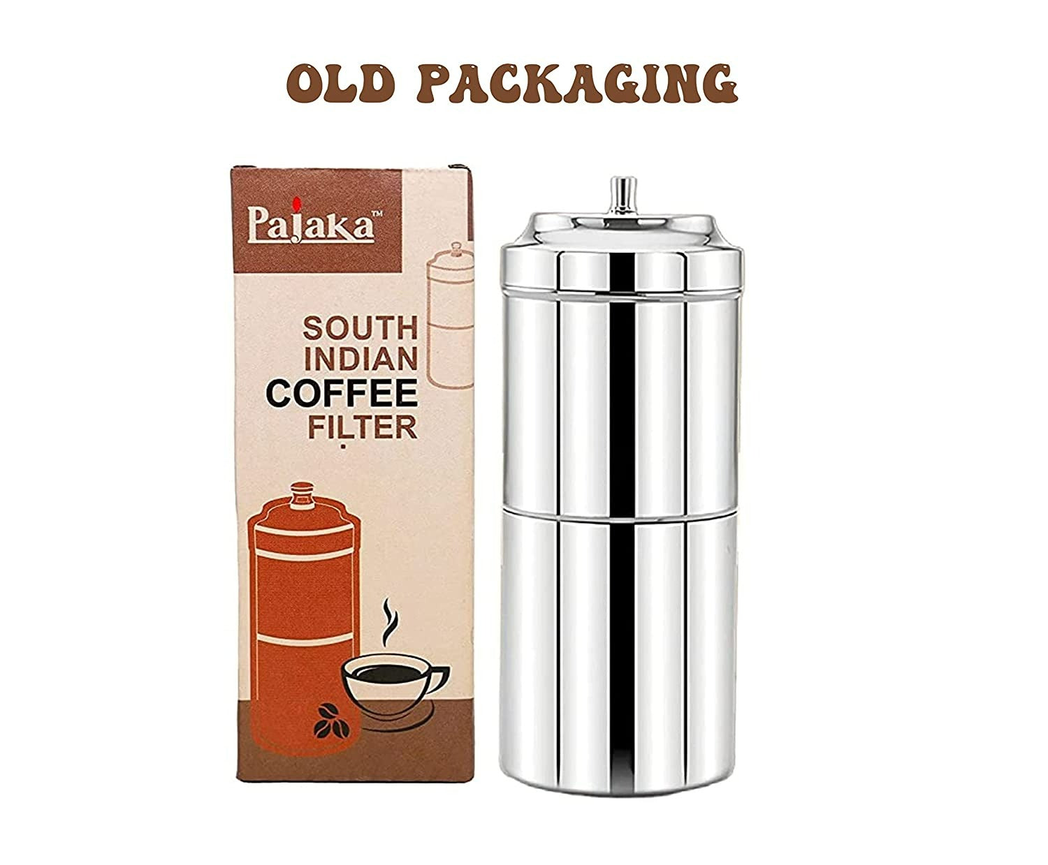 Pajaka South Indian Coffee Filter Stainless Steel Non-Electric Machine Small Size - Swadesiicart