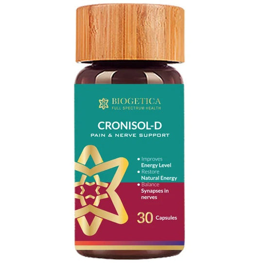 Biogetica Cronisol-D Capsules (Pain & Synapses Care) | Swadesiicart