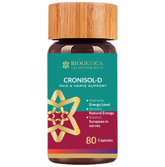 Biogetica Cronisol-D Capsules (Pain & Synapses Care) | Swadesiicart