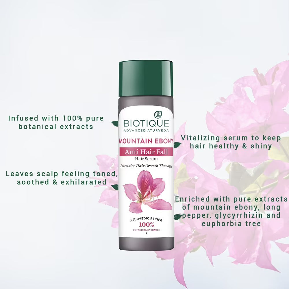 Biotique Bio Mountain Ebony Vitalizing Serum - Swadesiicart