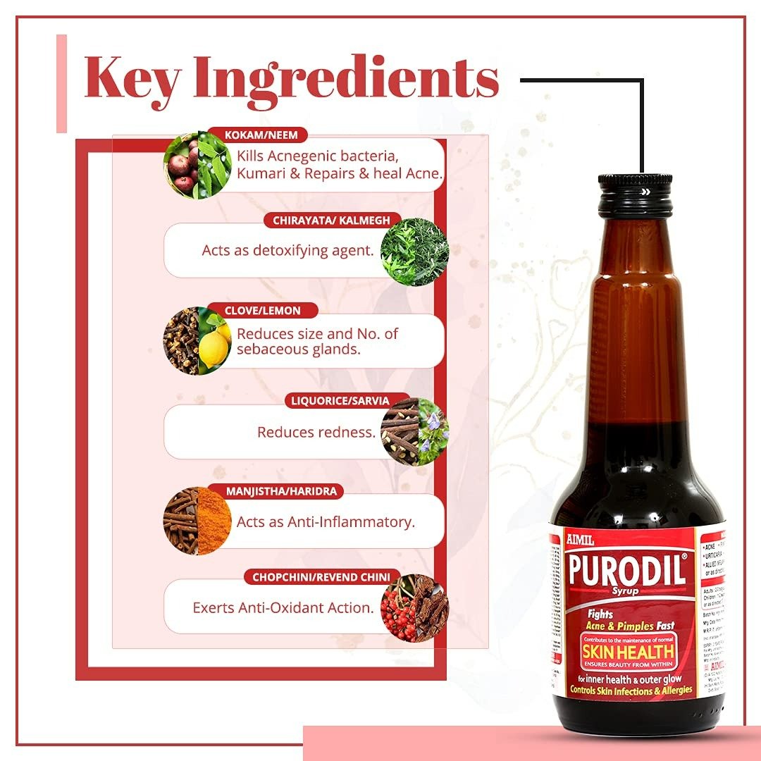 AIMIL Ayurvedic Purodil Syrup - Swadesiicart