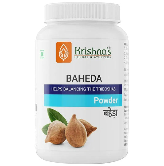 Krishna's Herbal & Ayurveda Baheda Powder | Swadesiicart