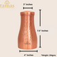 Tamas Hammered Bedroom Copper Water Jar - Swadesiicart