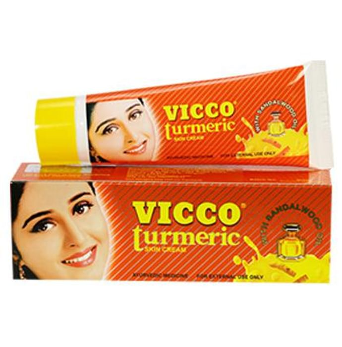 Vicco Turmeric Skin Cream | India's Original Ayurvedic Haldi Cream for Glowing & Clear Skin - Swadesiicart
