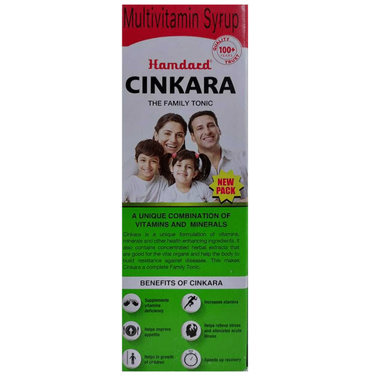 Hamdard Cinkara Multivitamin Syrup | Swadesiicart