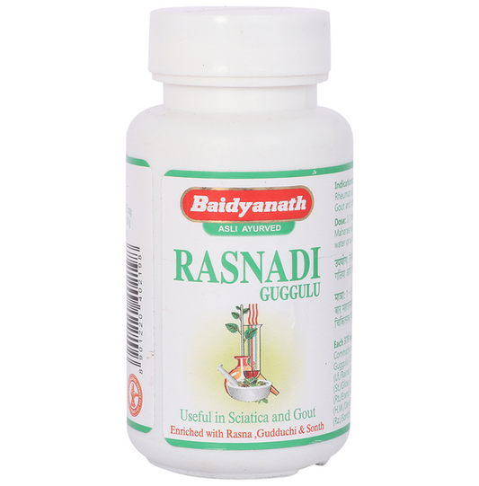 Baidyanath Jhansi Rasnadi Guggulu - Ayurvedant Pvt. Ltd.