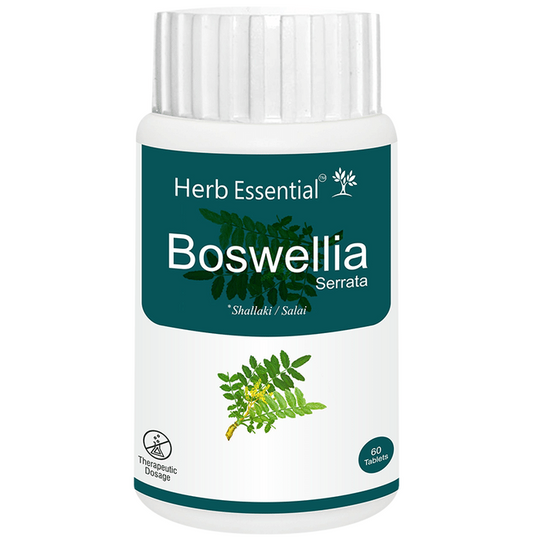 Herb Essential Boswellia Serrata Tablets - Swadesiicart