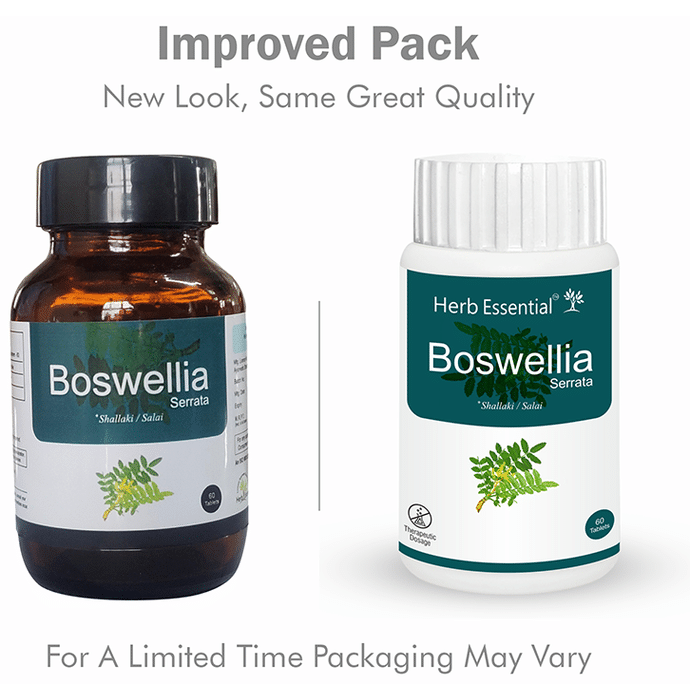 Herb Essential Boswellia Serrata Tablets - Swadesiicart