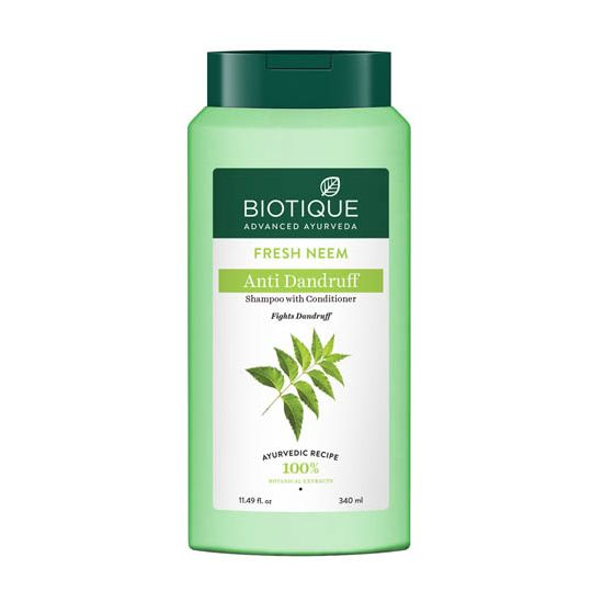 Biotique Bio/Fresh Neem Anti Dandruff Shampoo & Conditioner - Swadesiicart