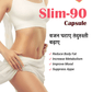 Ayurvedshakti Slim-90 Capsules | Swadesiicart