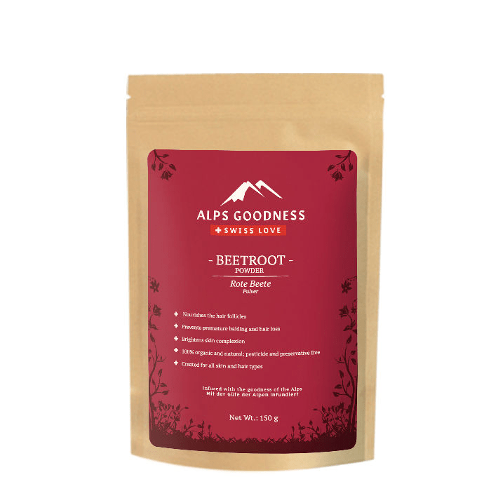 Alps Goodness Beetroot Powder For Hair Mask & Face Mask - Swadesiicart