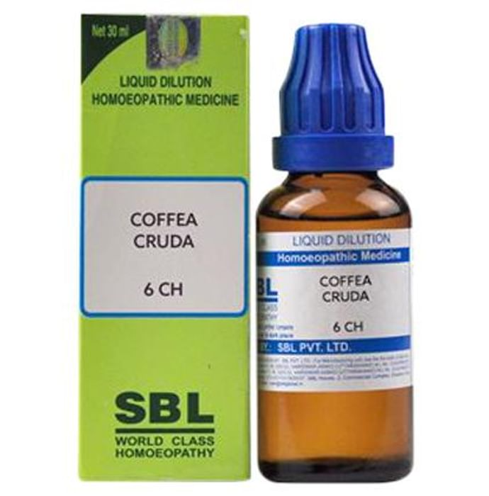 SBL Homeopathy Coffea Cruda Dilution - Swadesiicart