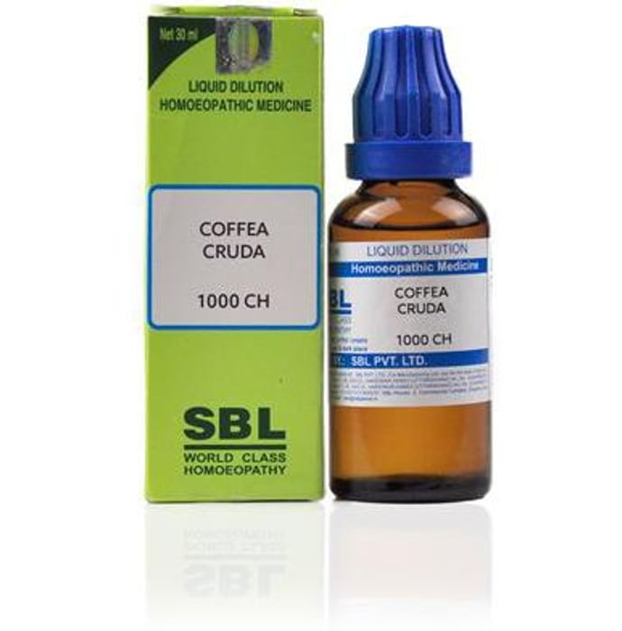 SBL Homeopathy Coffea Cruda Dilution - Swadesiicart