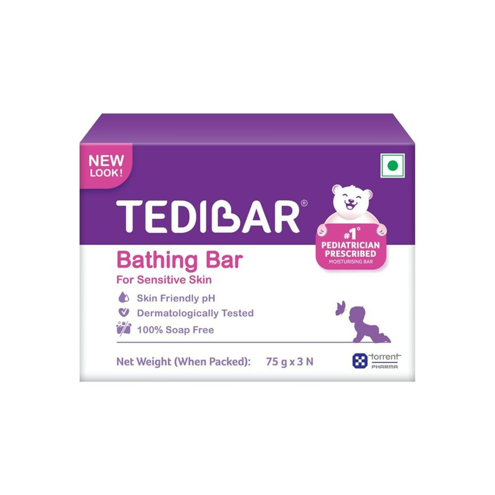 Tedibar Baby Soap For Sensitive Skin - Swadesiicart