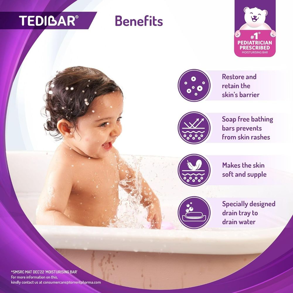 Tedibar Baby Soap For Sensitive Skin - Swadesiicart