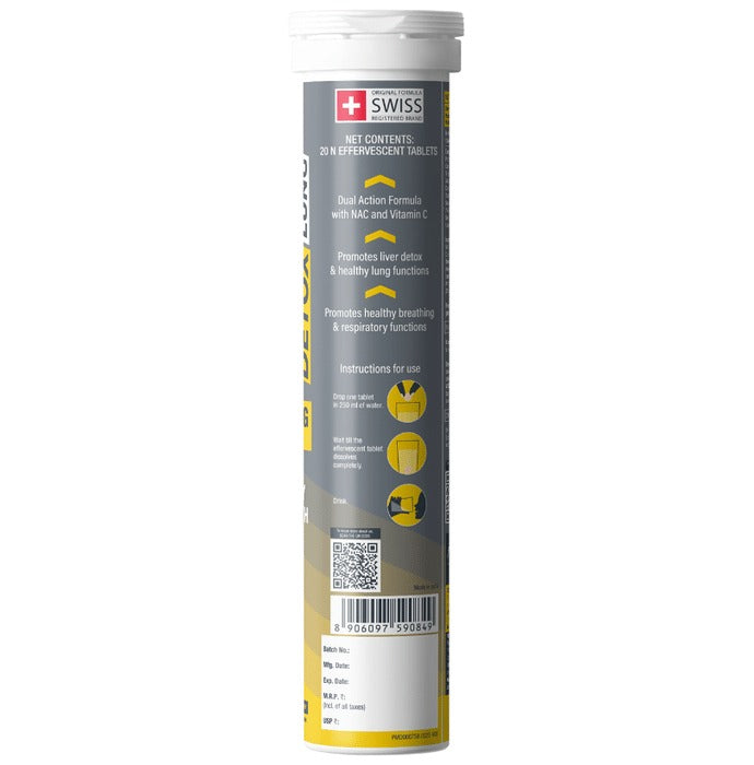 Fast&Up NAC Effervescent Tablets - Swadesiicart