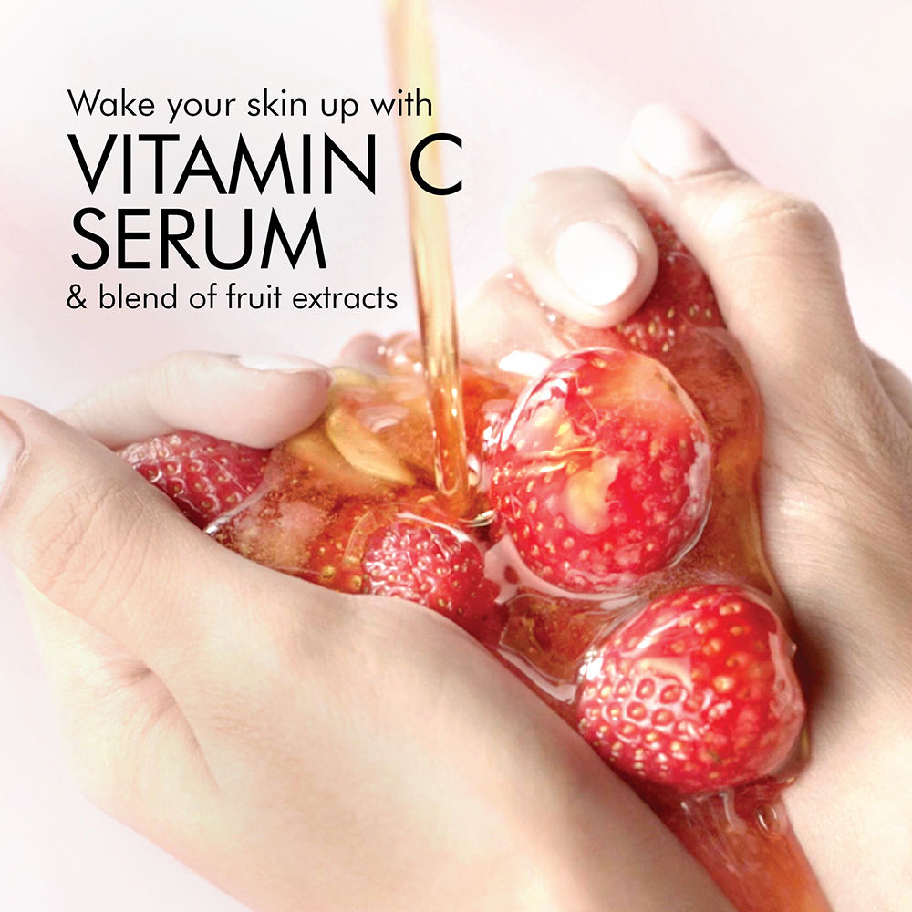 Lakme Blush & Glow Strawberry Freshness Gel Face Wash With Vitamin C Serum - Swadesiicart