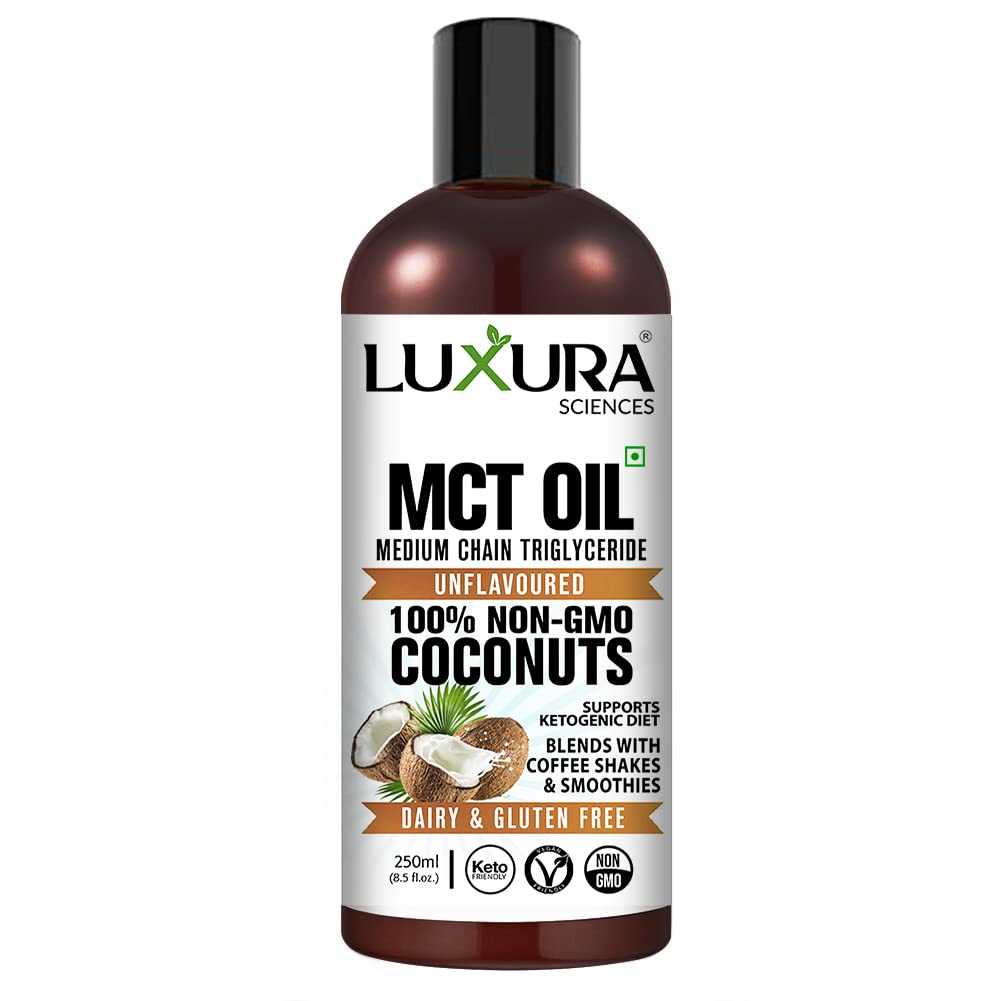 Luxura Sciences MCT Oil Organic for Weight and Energy Management - Luxura Sciences - D2C Ecommerce