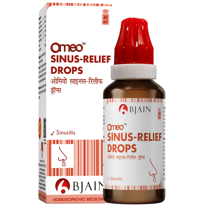 Bjain Homeopathy Omeo Sinus-Relief Drops | Swadesiicart