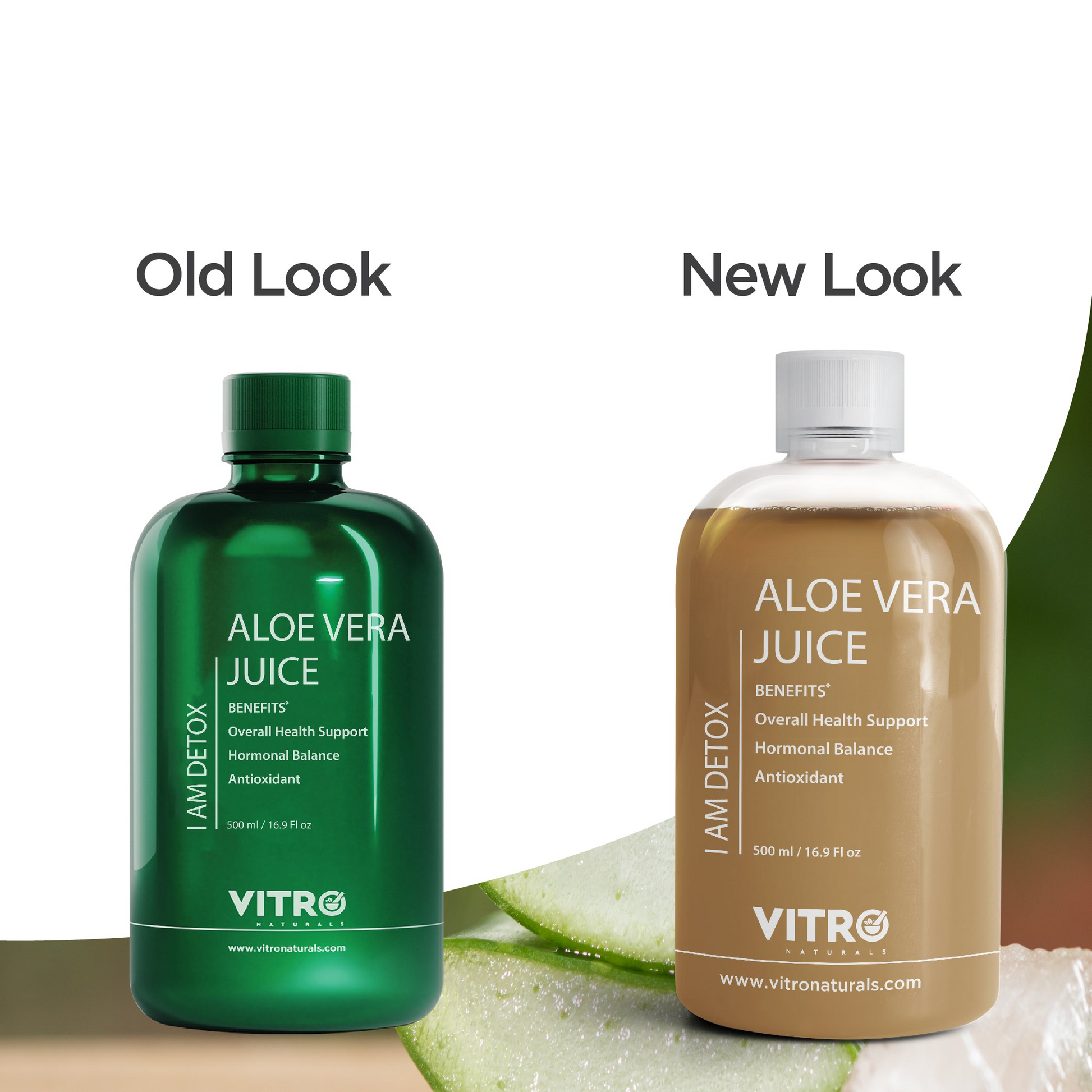 Vitro Naturals Aloe Vera Juice I Am Detox | Swadesiicart