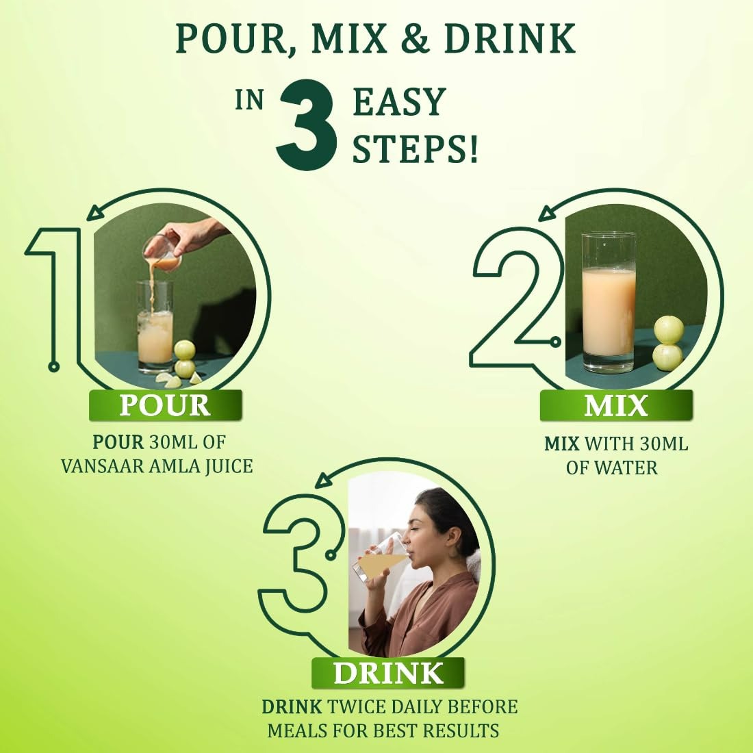 Vansaar Amla Juice - Swadesiicart