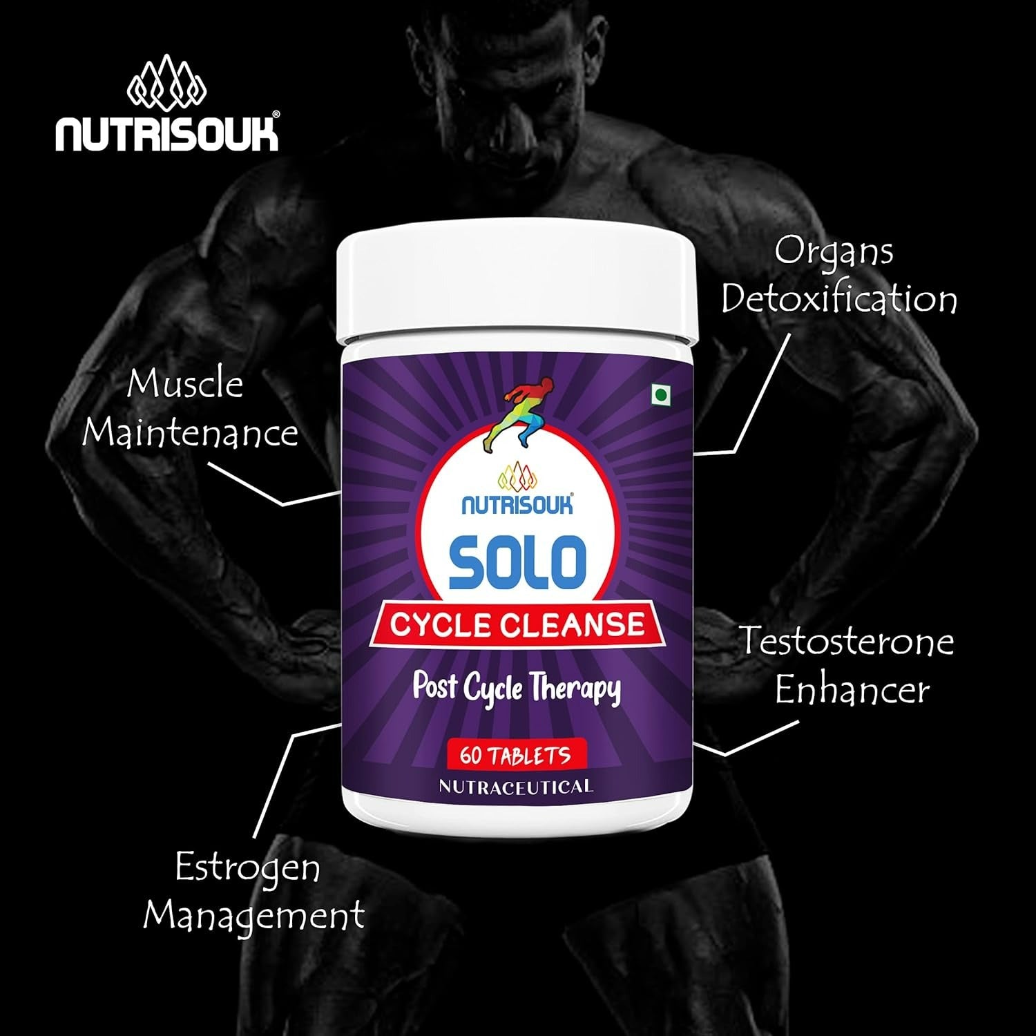 Nutrisouk Cycle Cleanse Tablets | Swadesiicart