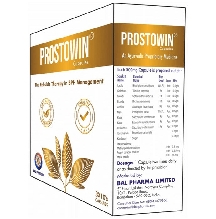 Bal Vedics Prostowin Capsules - Swadesiicart