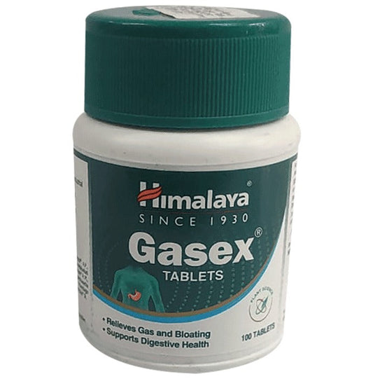 Himalaya Gasex Tablets | Ayurvedic Relief from Gas, Bloating & Flatulence