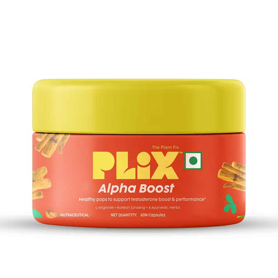PLIX The Plant Fix Testosterone Booster Capsules for Men | Swadesiicart