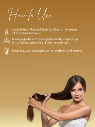 Patanjali Kesh Kanti Hair Oil | Ayurvedic Herbal Oil for Hair Growth, Nourishment & Scalp Health - Swadesiicart