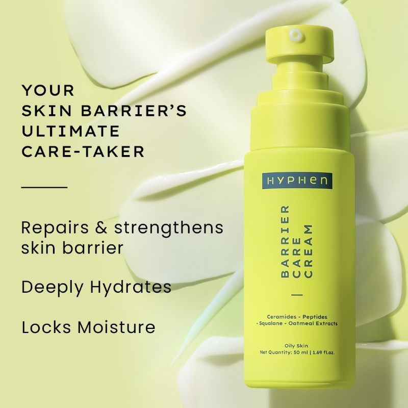 Hyphen By Kriti Sanon Barrier Care Face Cream Moisturizer For Oily & Skin Combination | Swadesiicart
