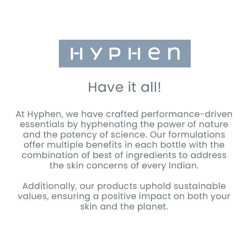 Hyphen By Kriti Sanon Barrier Care Face Cream Moisturizer For Oily & Skin Combination | Swadesiicart