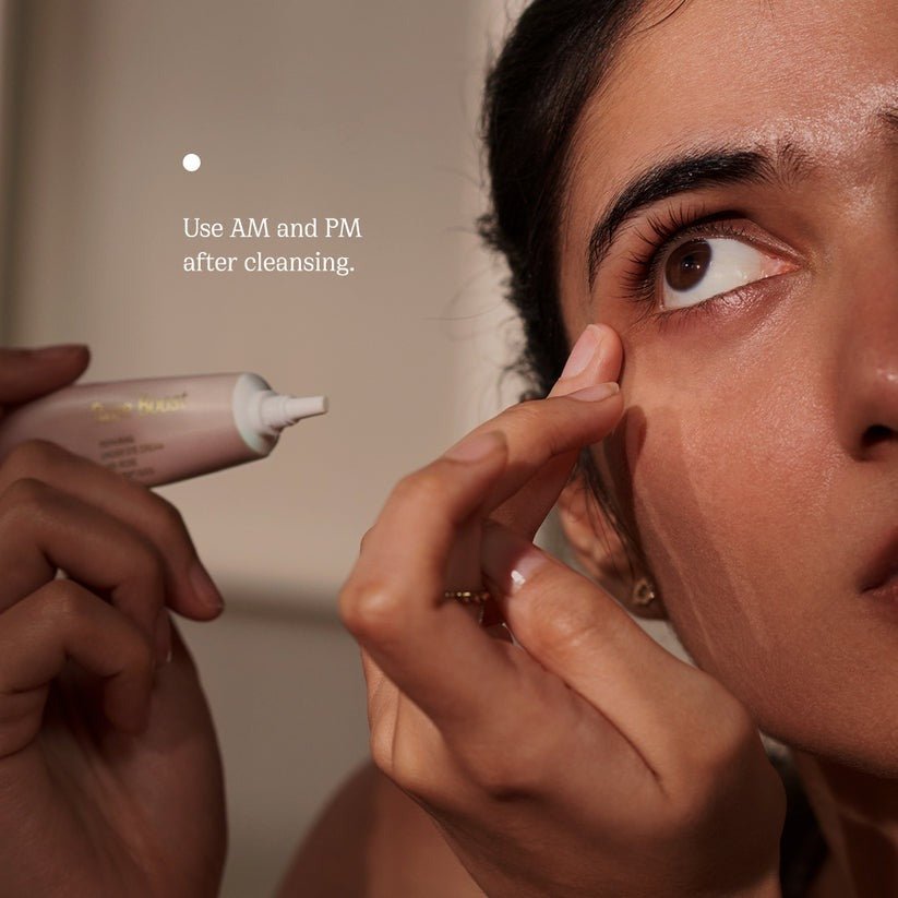82°E By Deepika Padukone Rose Boost Under Eye Cream, Reduces Under Eye Dark Circles & Puffiness | Swadesiicart
