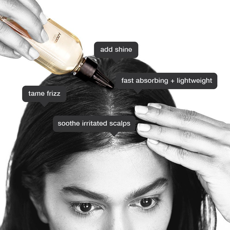 Anomaly by Priyanka Chopra Hair And Scalp Oil With Almond and Rosehip Oil, Adds Shine, Fast Absorbing | Swadesiicart