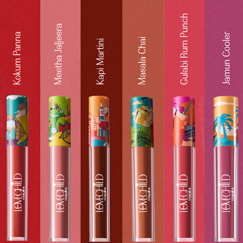 LoveChild By Masaba Gupta Mamma Mia Lush-Matte Lip Creme - Meetha Jaljeera | Swadesiicart