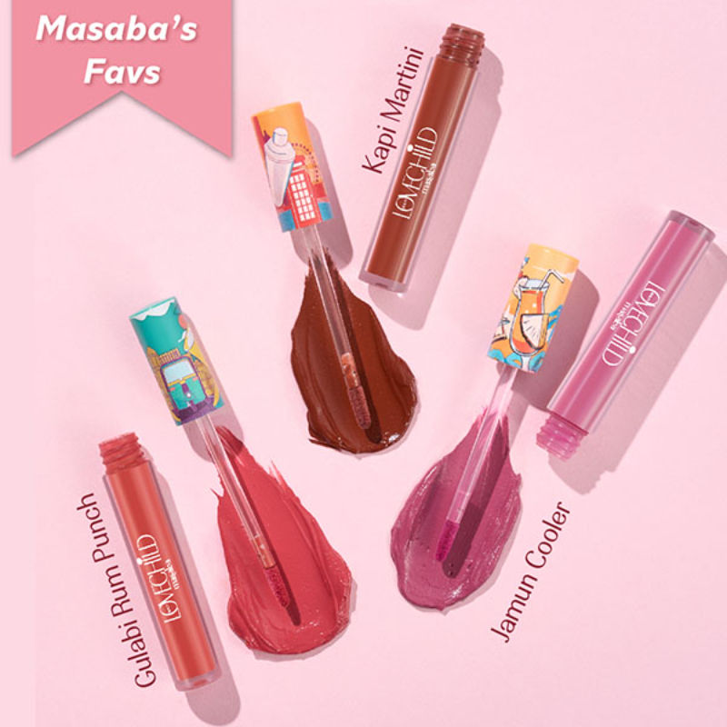 LoveChild By Masaba Gupta Mamma Mia Lush-Matte Lip Creme - Jamun Cooler | Swadesiicart