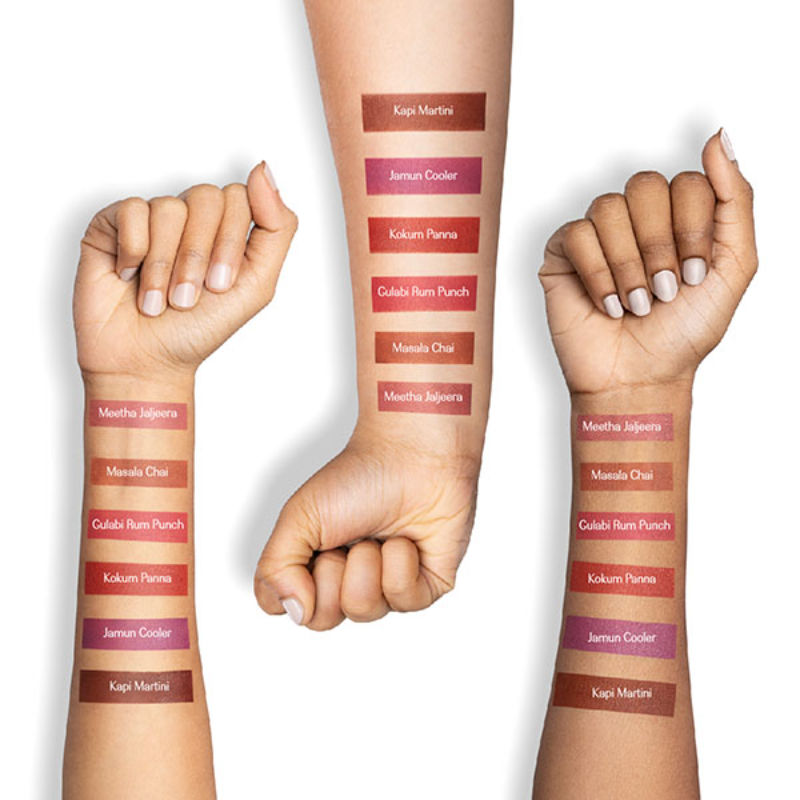 LoveChild By Masaba Gupta Mamma Mia Lush-Matte Lip Creme - Jamun Cooler | Swadesiicart