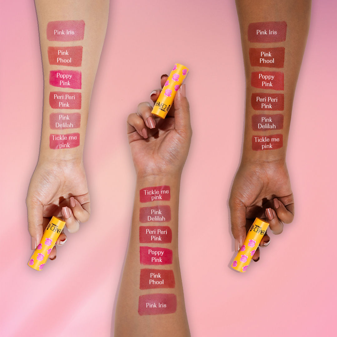 LoveChild By Masaba Gupta Rani Core Luxe Matte Lipstick - Peri-Peri Pink | Swadesiicart