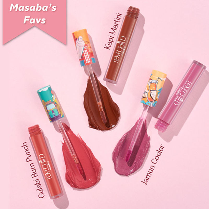 LoveChild By Masaba Gupta Mamma Mia Lush-Matte Lip Creme - Kapi Martini | Swadesiicart