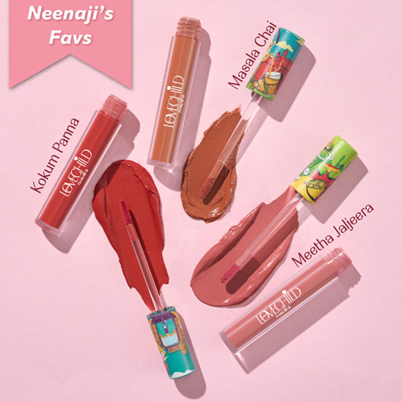 LoveChild By Masaba Gupta Mamma Mia Lush-Matte Lip Creme - Kapi Martini | Swadesiicart